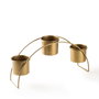 Aberto Design GED-012 Accesorio Decorativo de Metal Dorado
